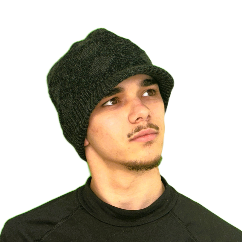 Casquette bonnet laine - Anthracite