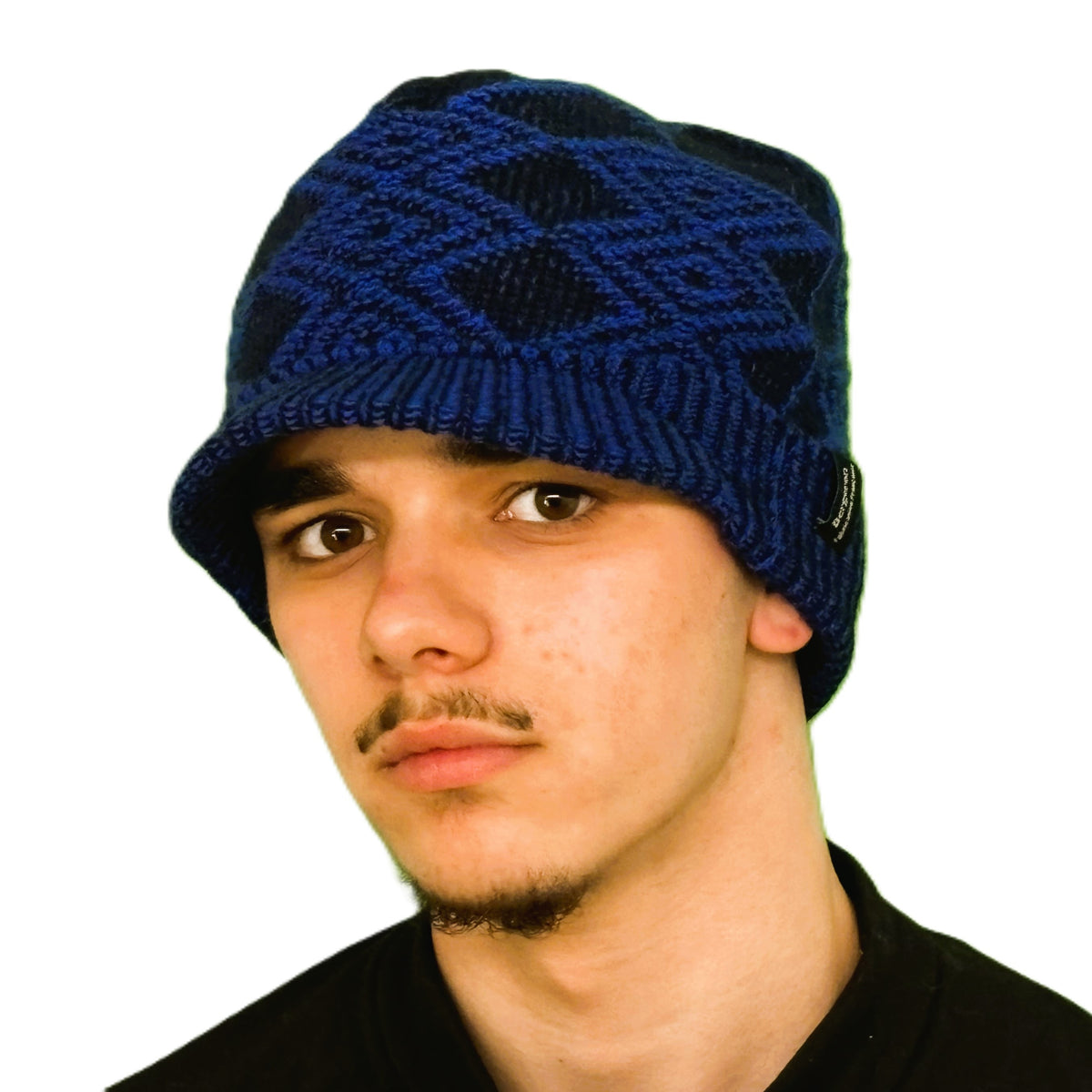 Casquette bonnet laine - Marine