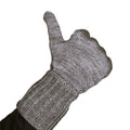 Gant grande taille - Gris