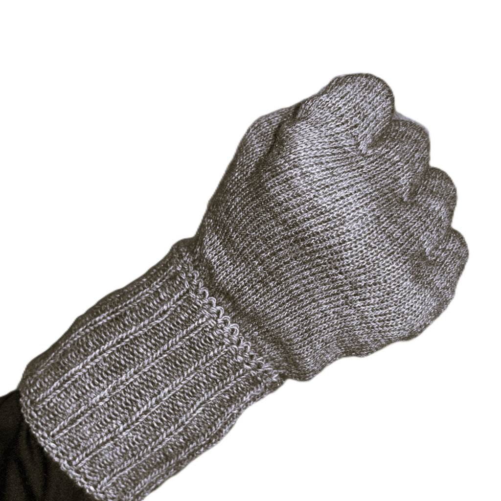 Gant grande taille - Gris