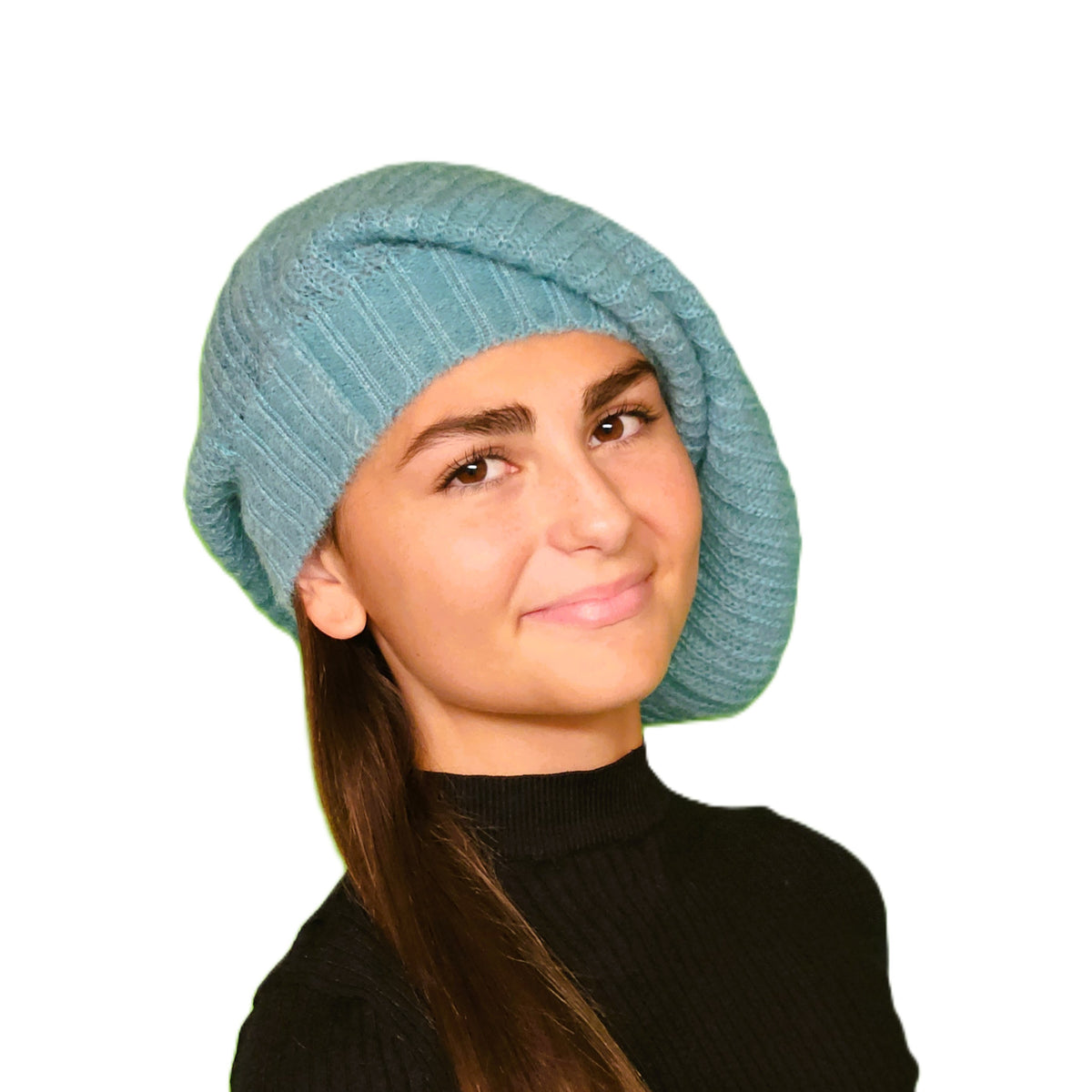 Bonnet Rasta femme lilas