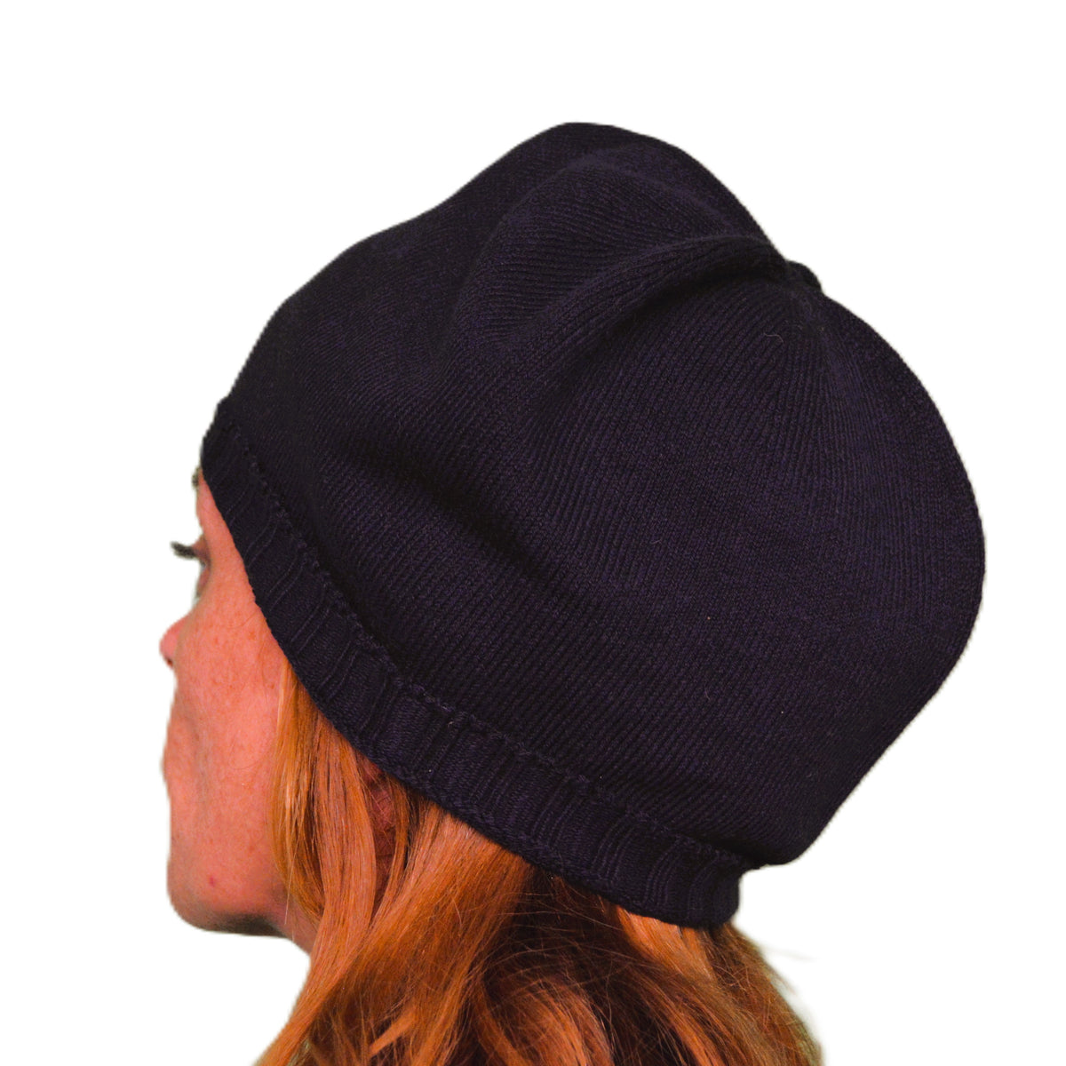 Bonnet de nuit coton Bio Bleu Marine