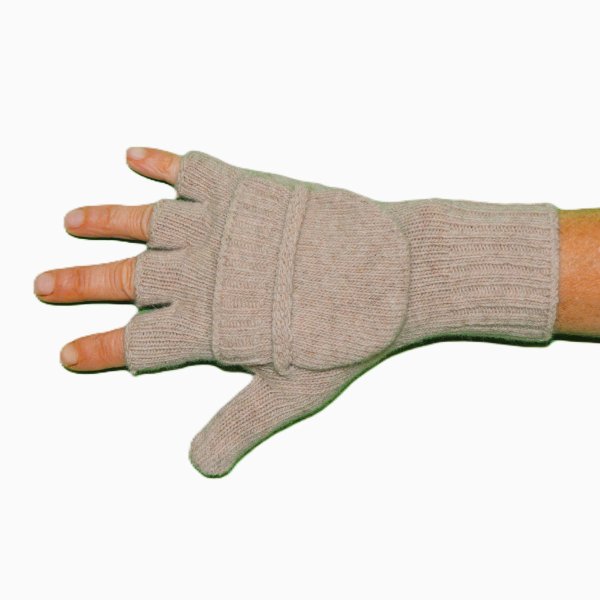 Mitaines moufles Beige