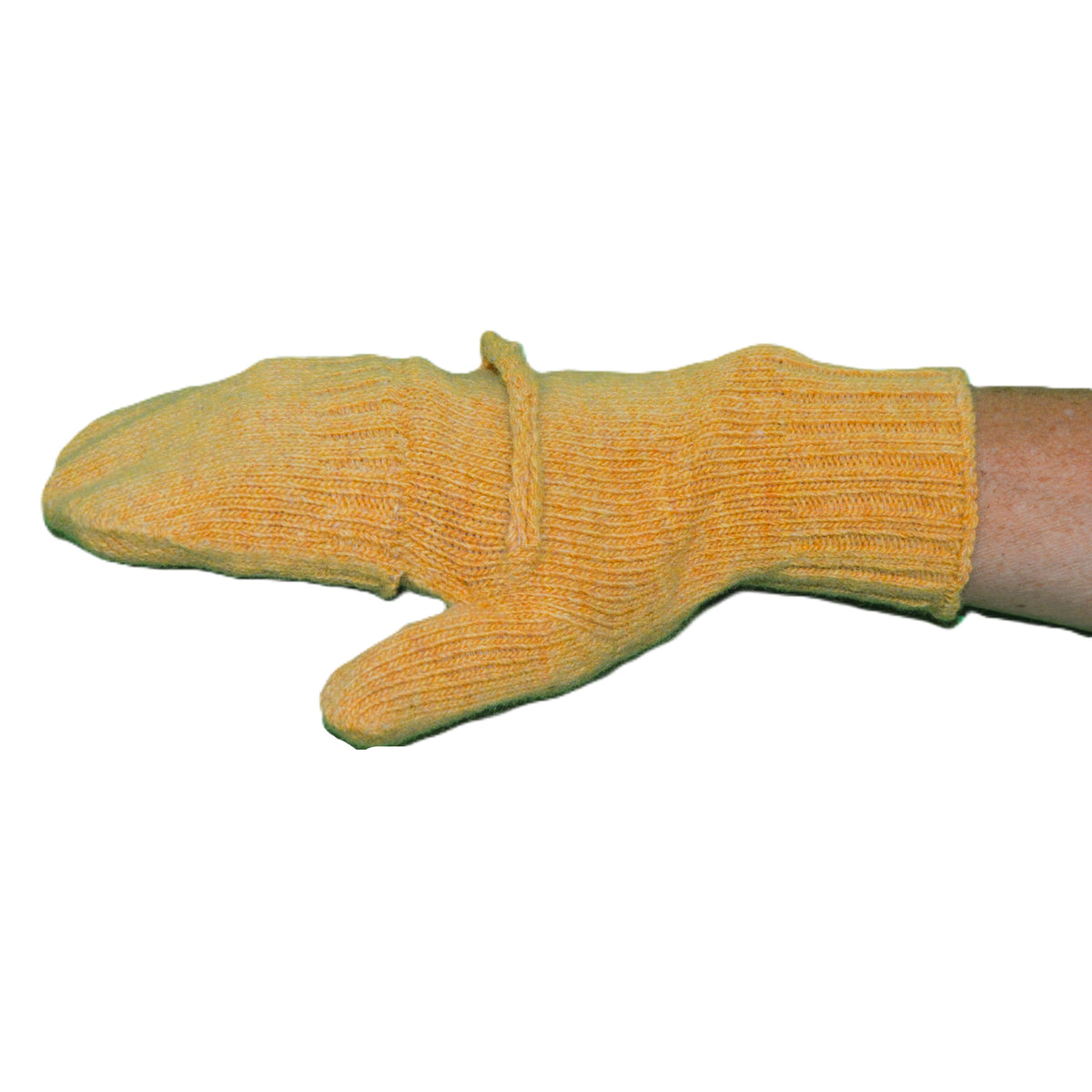 Mitaines moufles Jaune