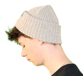 Bonnet laine locale, laine d'Arles - Gris