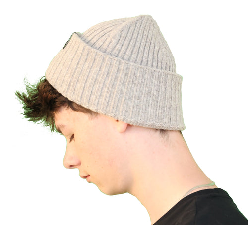 Bonnet laine locale, laine d'Arles - Gris