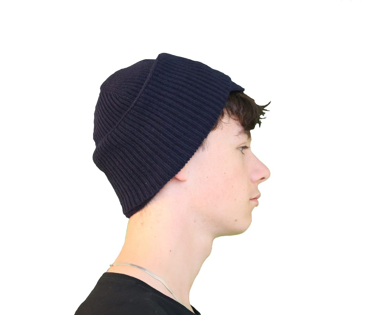 Bonnet passe montagne cagoule marine