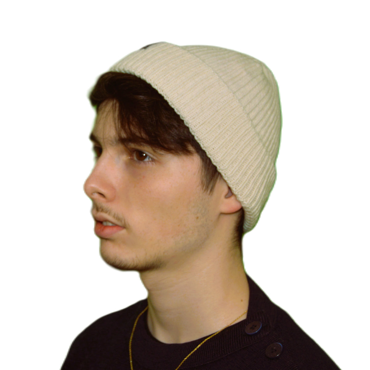 Bonnet fil recyclé Blanc