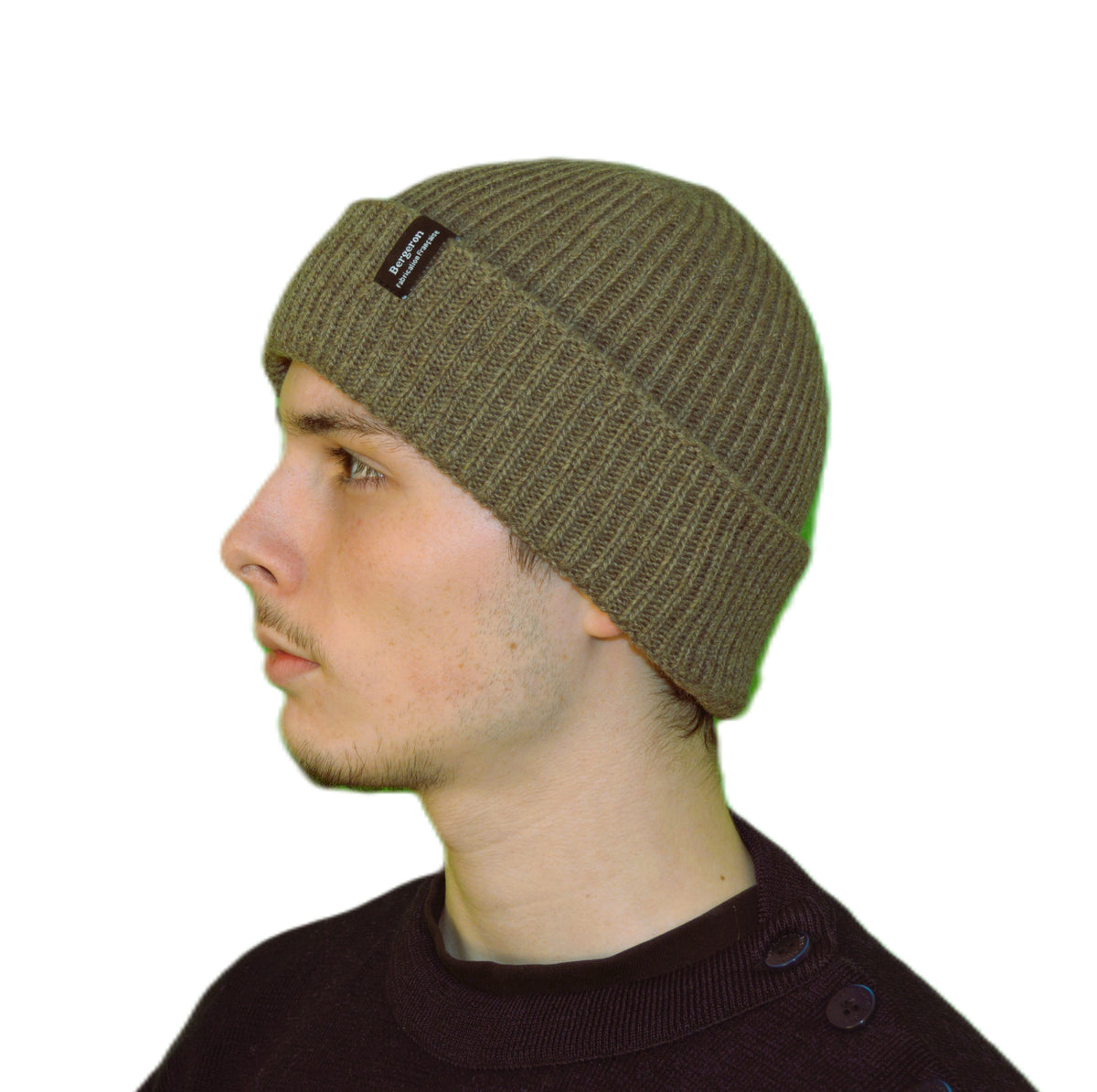 Bonnet fil recyclé Marron