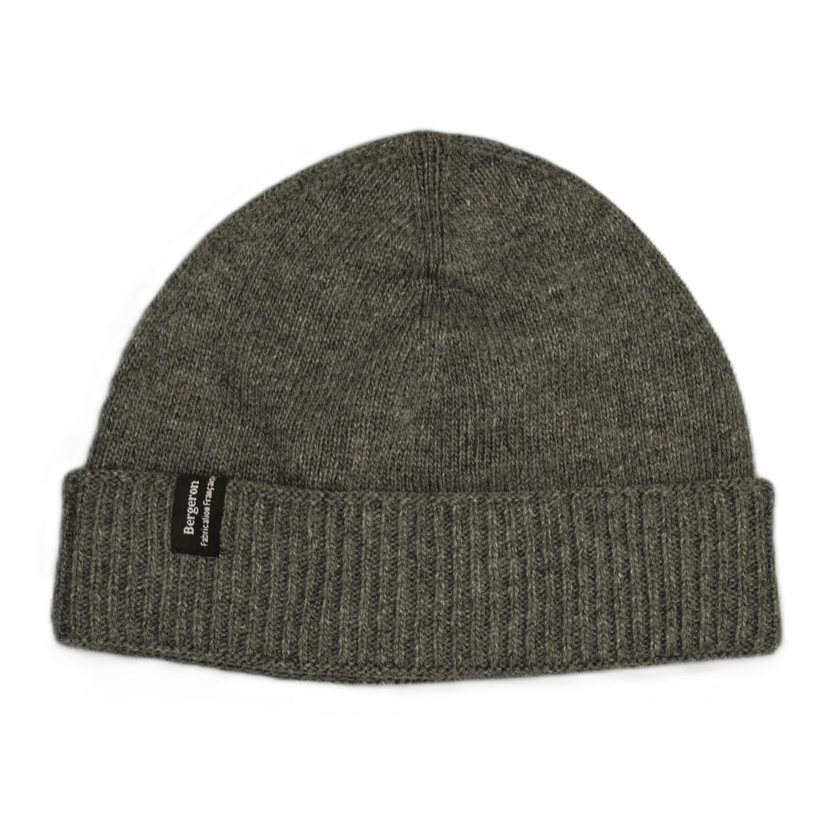 Bonnet cachemire recyclé asphalte