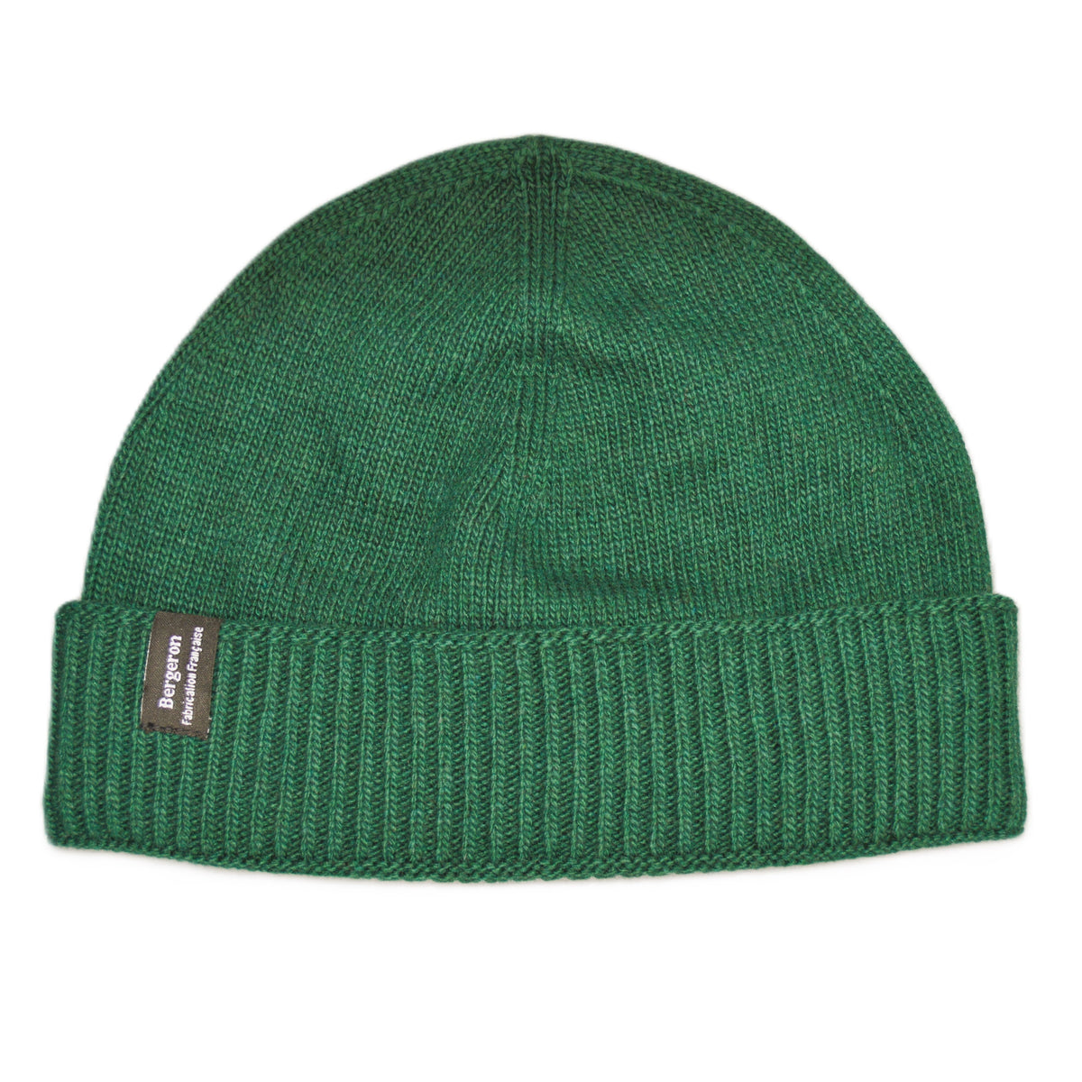 Bonnet cachemire recyclé vert sapin