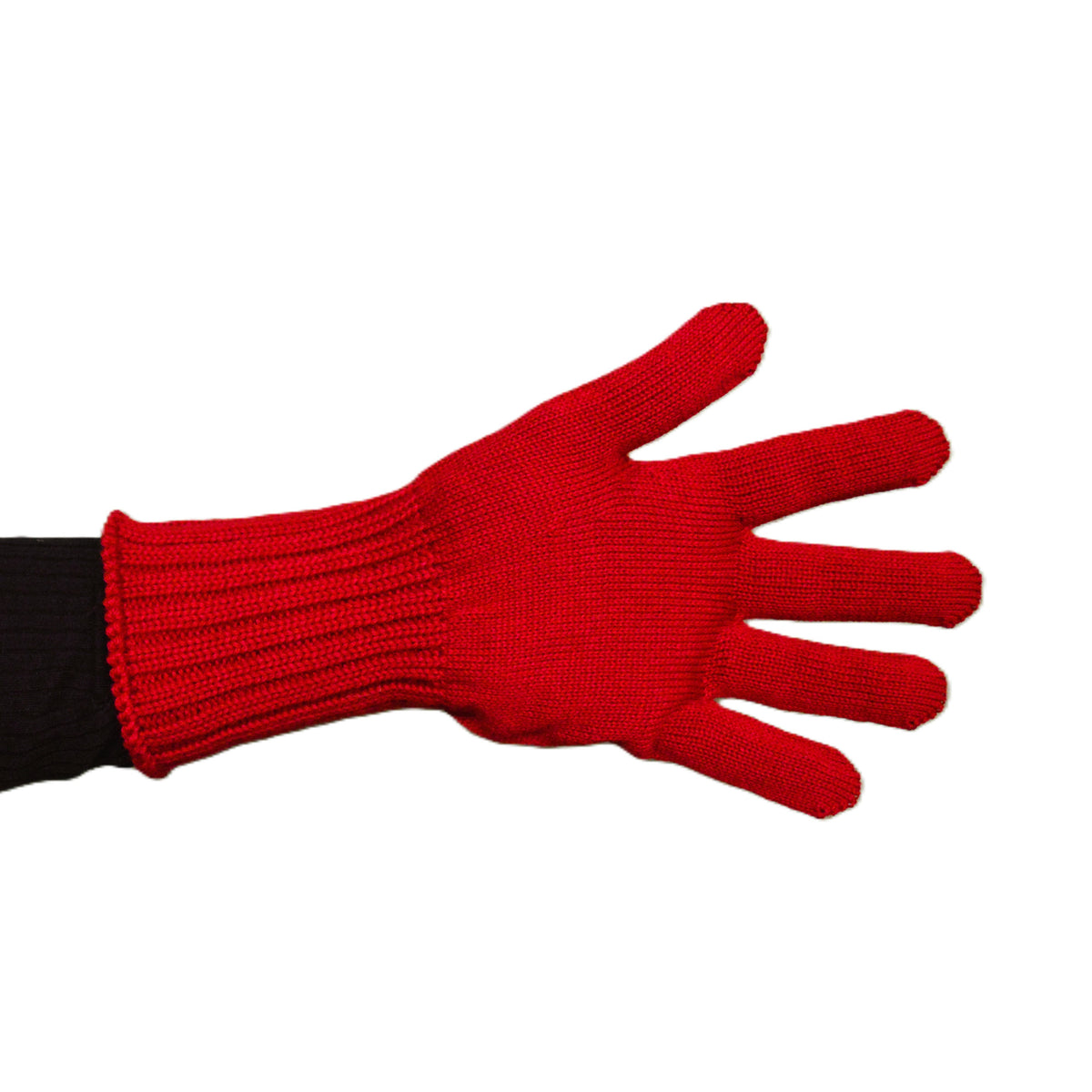 Gants grand poignet Rouge